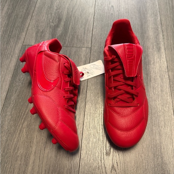 New Nike Premier 3 FG Triple Red White Soccer Cleats (HM0265-600) Size 7 New main image 5